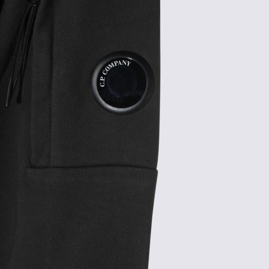 CP Company Raven Cotton Hooded Sweatshirt for Women