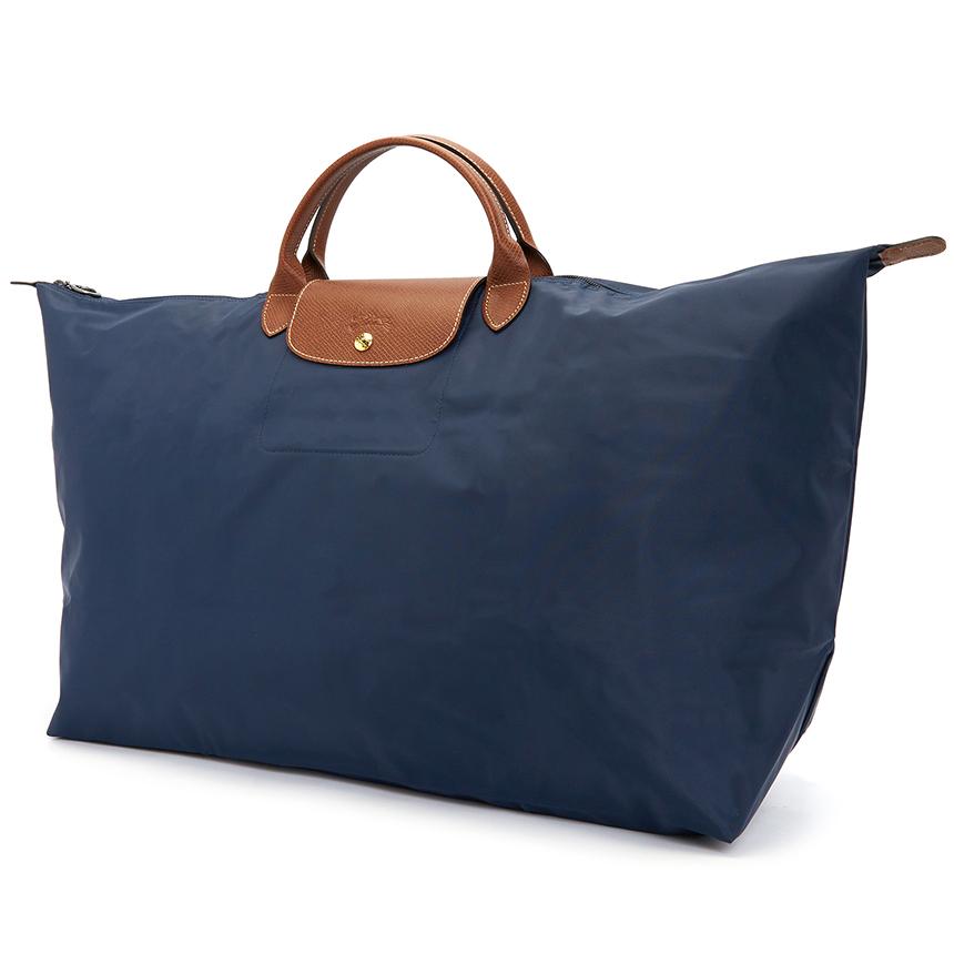 Longchamp Le Pliage XL Travel Tote Unisex Navy Nylon Bag