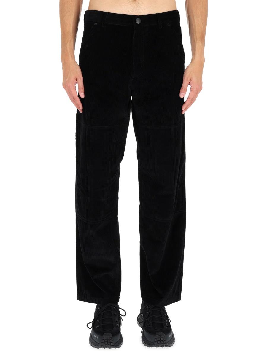 Moncler Black Wool Blend Tailored Suit Pants