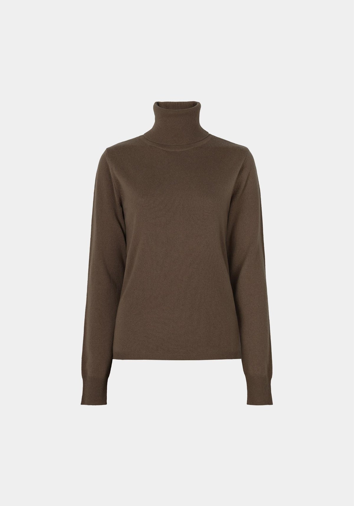 Max Mara Tobacco Wool Cashmere Turtleneck Sweater 2626366022 MSTEDUCATA 006