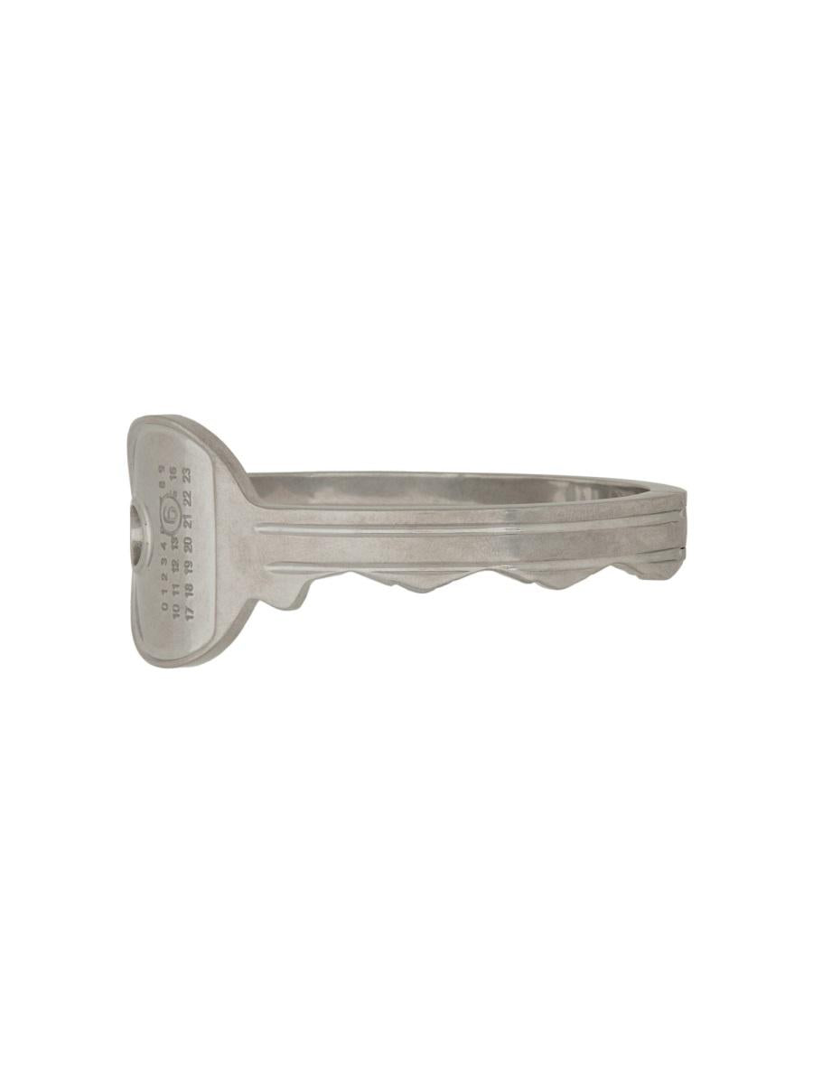 Maison Margiela Silver Tone Chain Bracelet