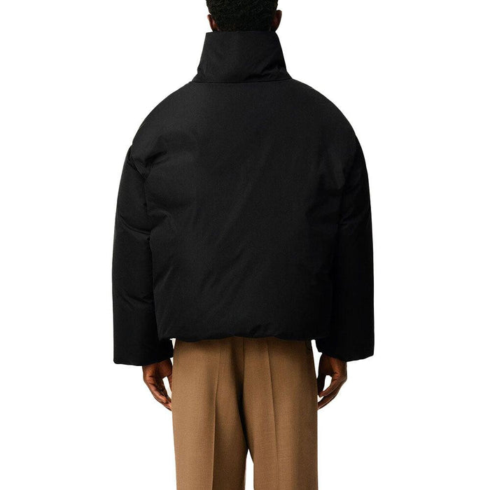AMI Taffeta Duck Down Puffer Jacket for Men HJK818 PL0039 001