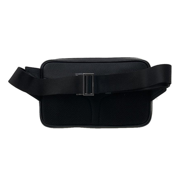 Ferragamo Gancini Calf Leather Belt Bag Black