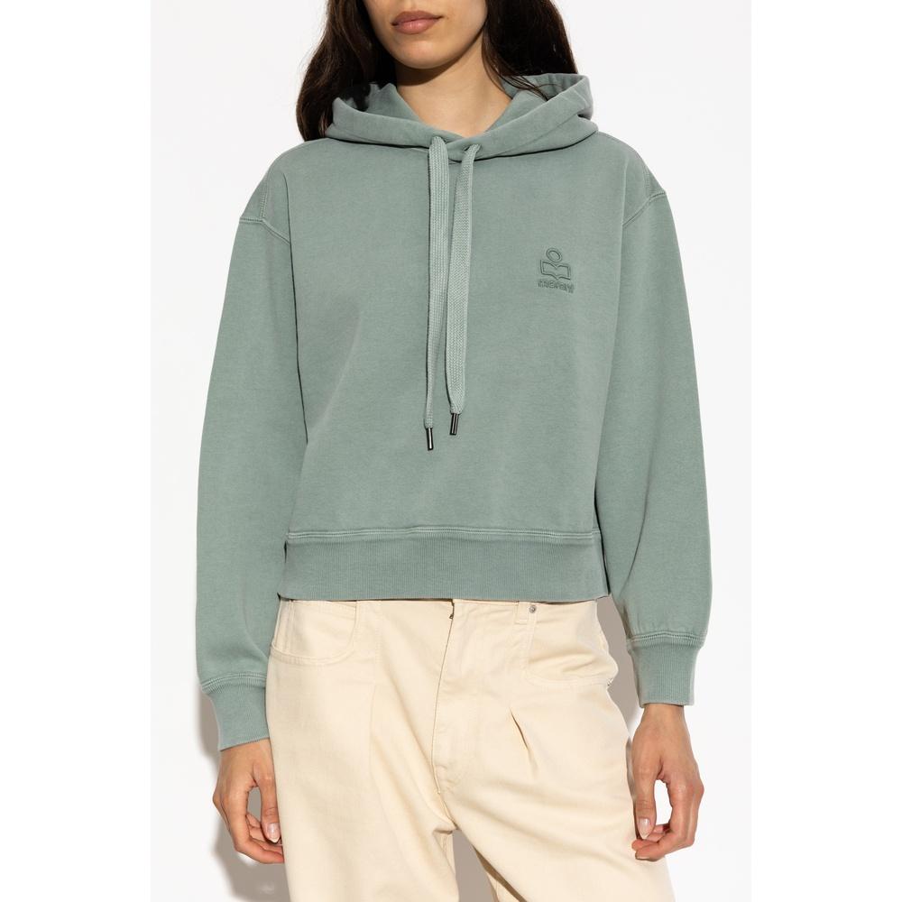 Isabel Marant Salmi Women’s Hooded Sweatshirt Navy Cotton