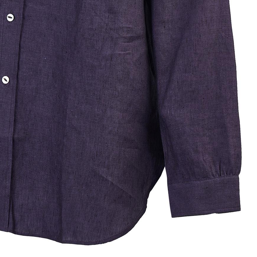NEEDLES Men’s Chambray Work Shirt Long Sleeve QV291B PURPLE