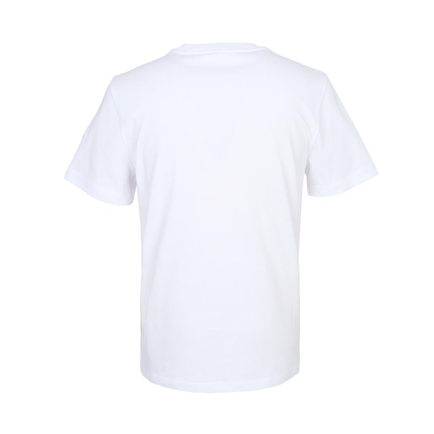 Moncler Men’s Short Sleeve T-Shirt White Cotton Tee