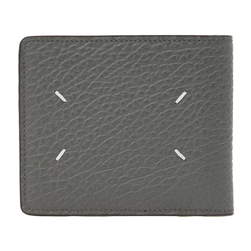 Maison Margiela Men's Signature Four-Stitch Bifold Wallet