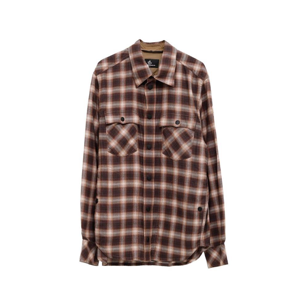 Moncler Long Sleeve Button-Down Shirt for Men