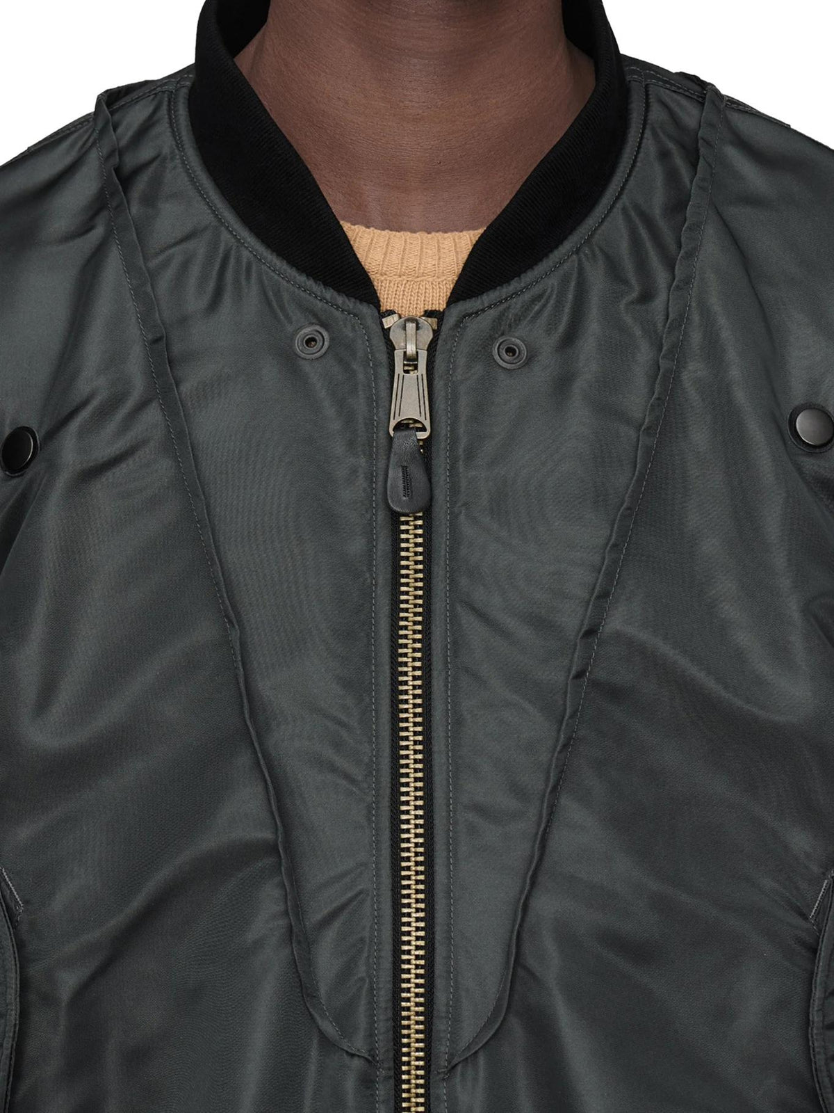 Maison Margiela Dark Grey Bomber Jacket for Men
