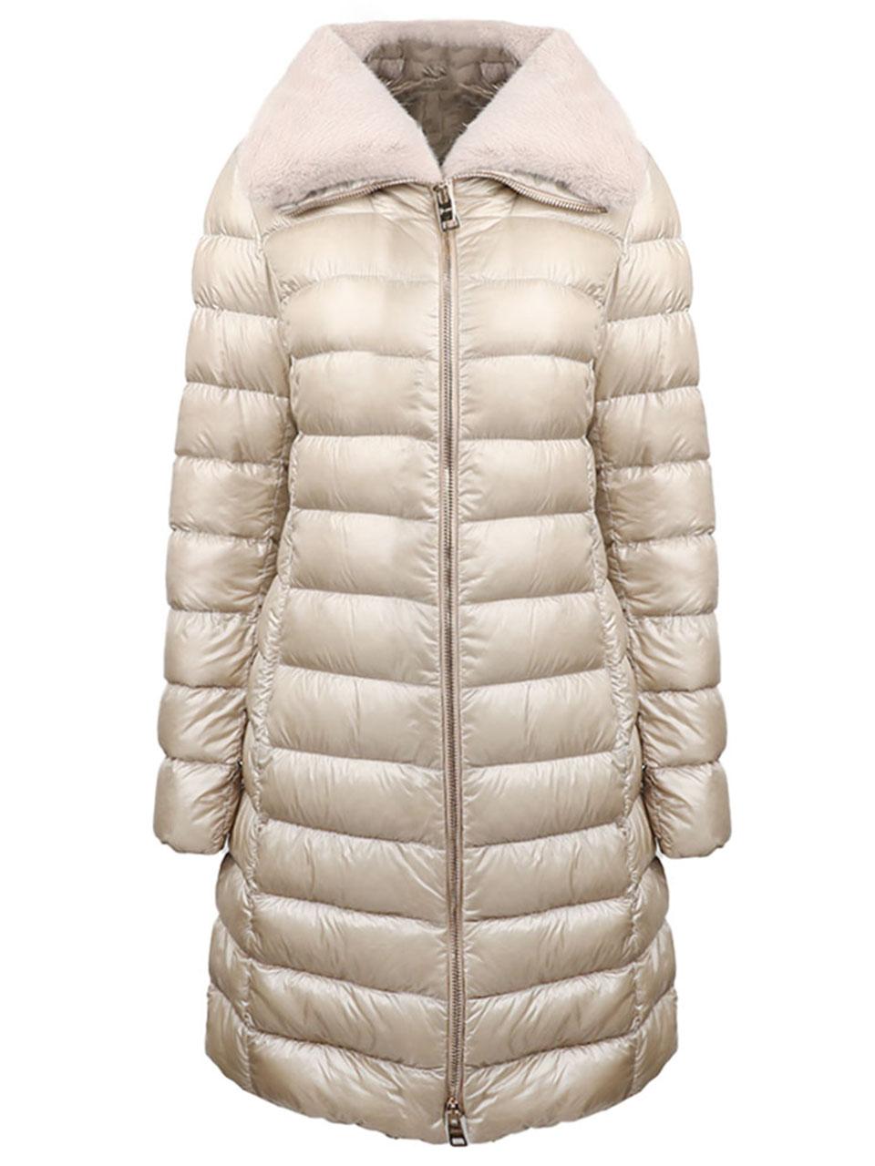 Herno Elisa Quilted Faux Fur Down Jacket PI0650 DICM 0512017Z 1985