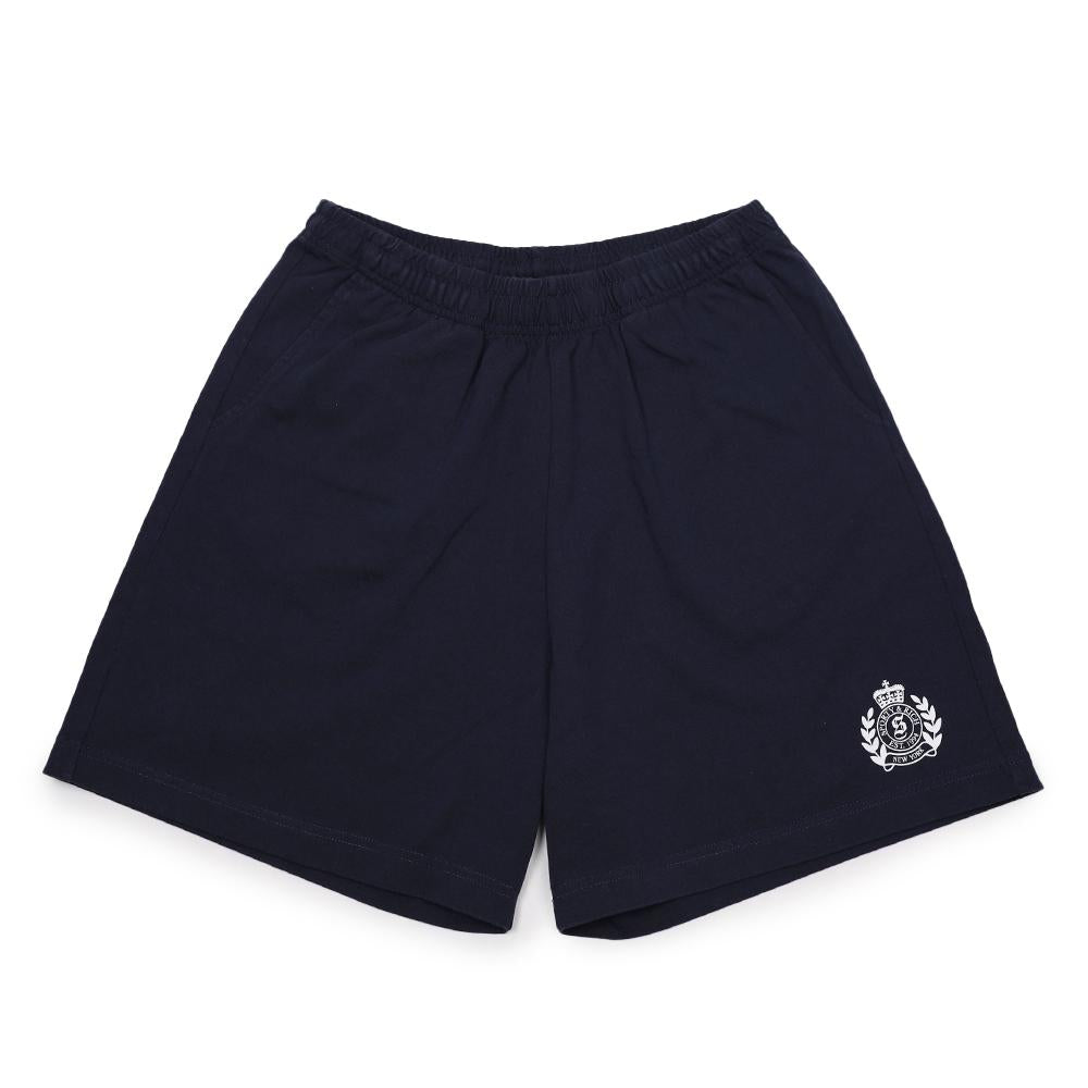 SPORTY&RICH NY Crest Gym Shorts SH039710243 BL106