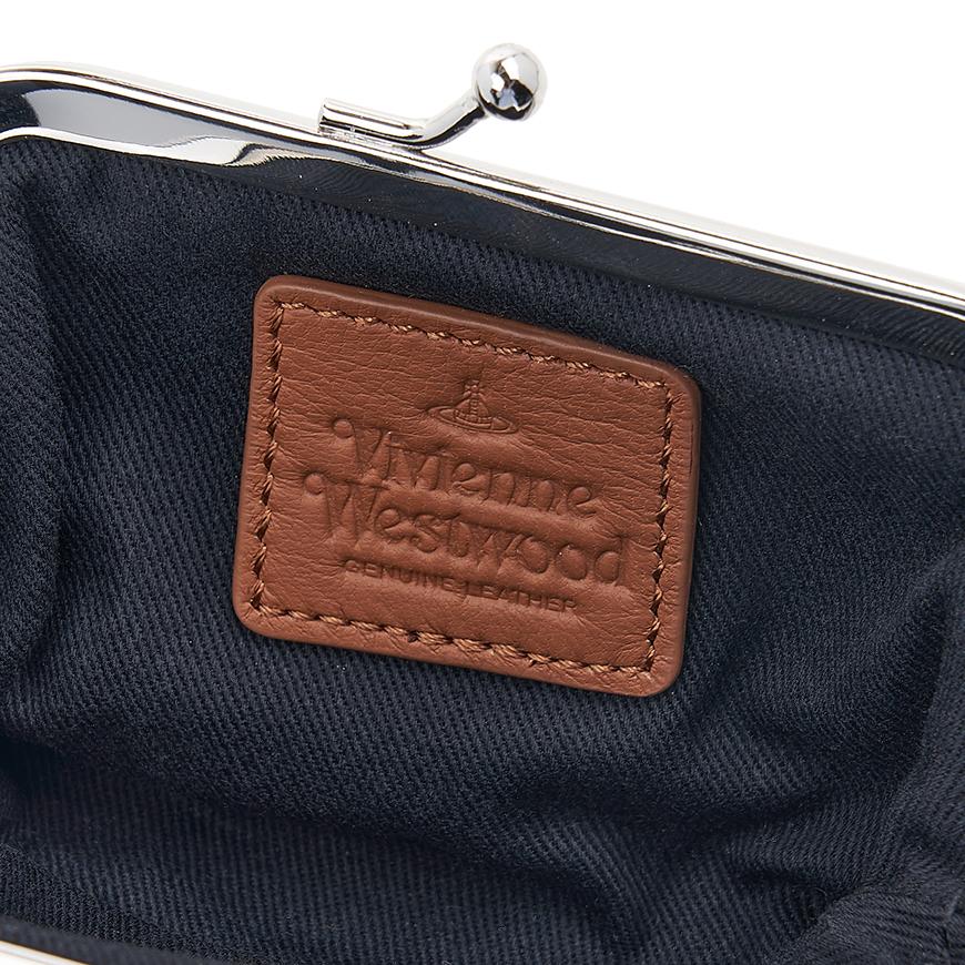 Vivienne Westwood Prime Purse Coin Wallet Navy Leather Women’s
