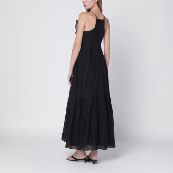 Isabel Marant VASMA Midi Dress RO1003FB B3J04E 01BK