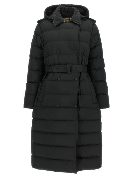 BURBERRY Black Down Puffer Jacket for Men