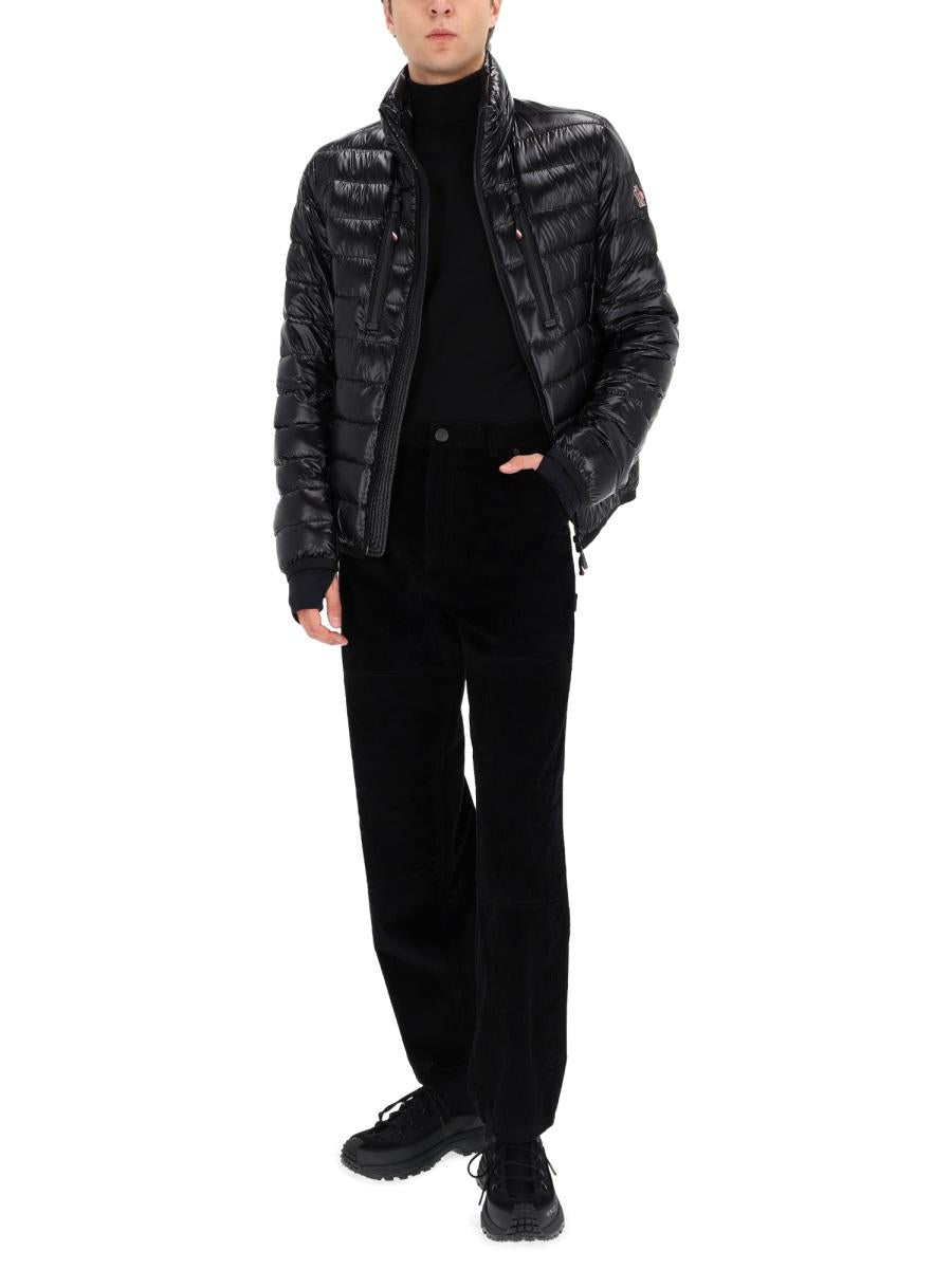 Moncler Black Wool Blend Tailored Suit Pants