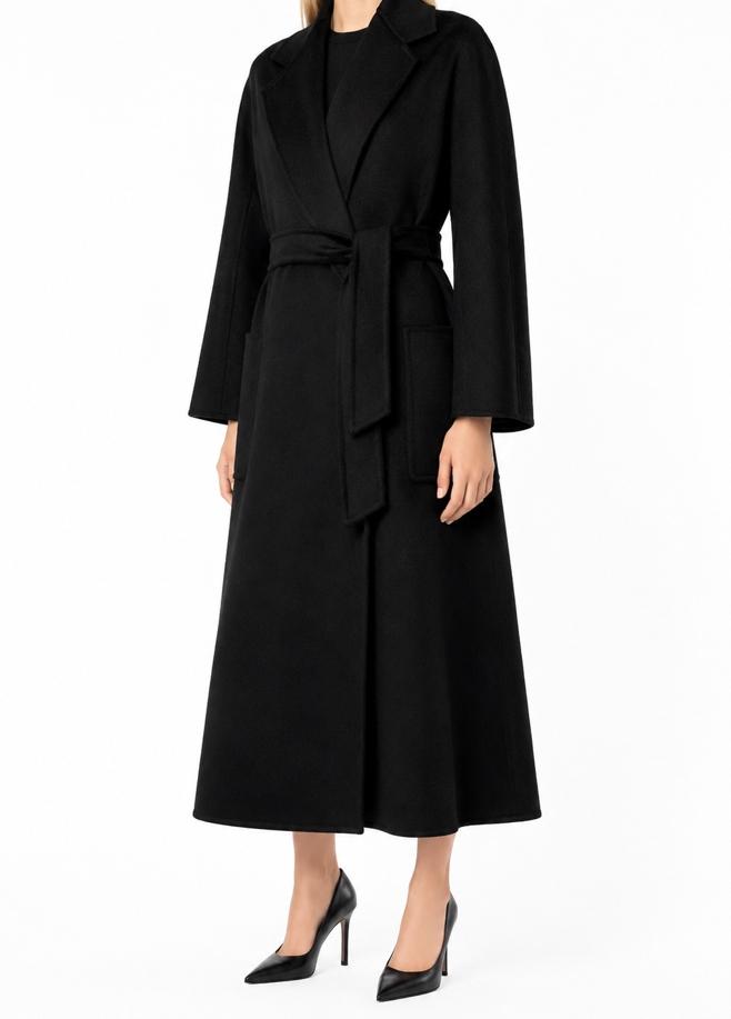 Max Mara Black Cashmere Ludmilla Coat 2621016051600 004