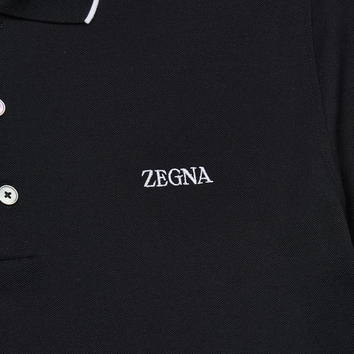 Zegna Men’s Stretch Polo T-Shirt E7358A5 B746 K09