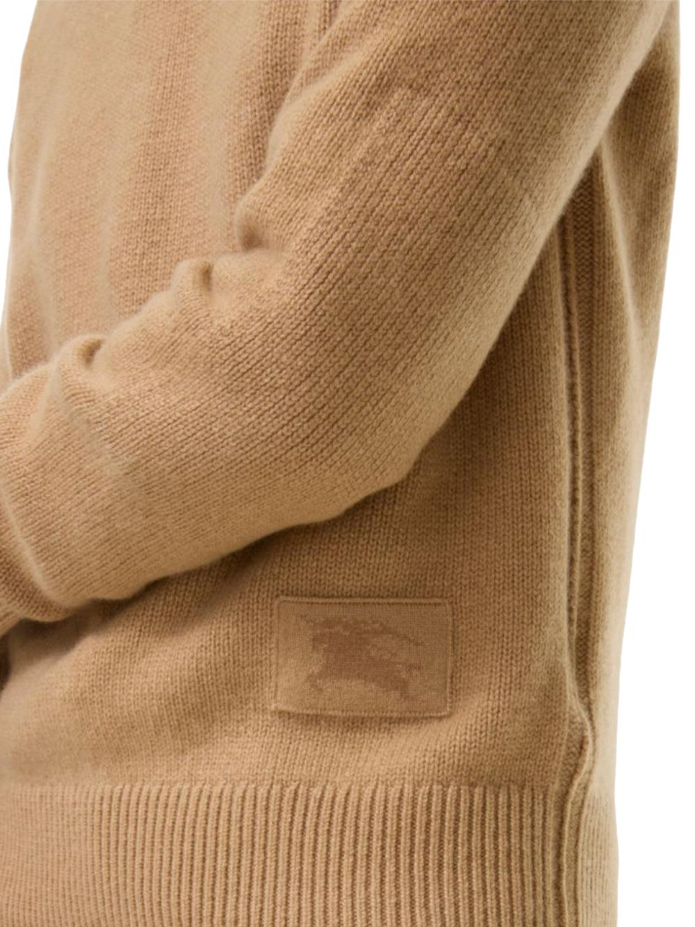 BURBERRY Wool Round Neck Knit Sweater for Women