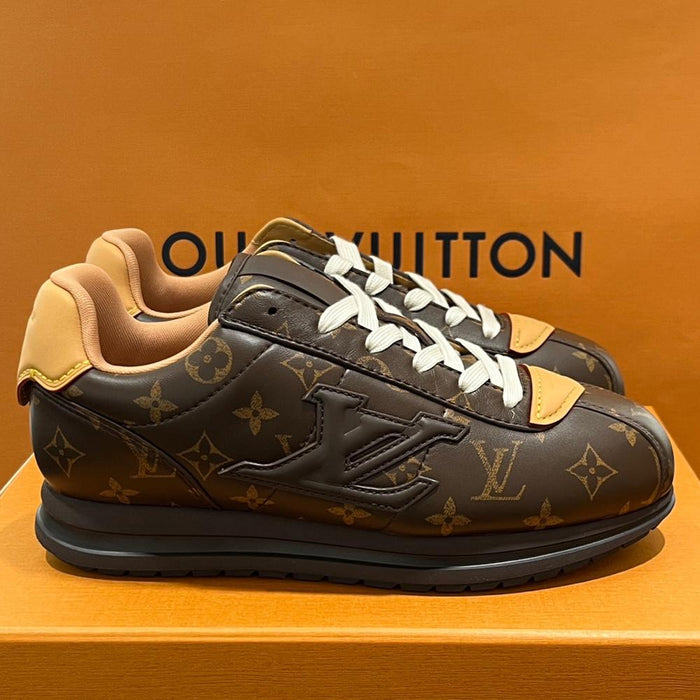 Louis Vuitton NIGO LV Buttersoft Brown Leather Low-Top Sneakers