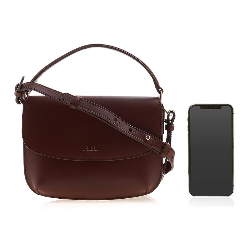 A.P.C. Sara Leather Shoulder Bag for Women