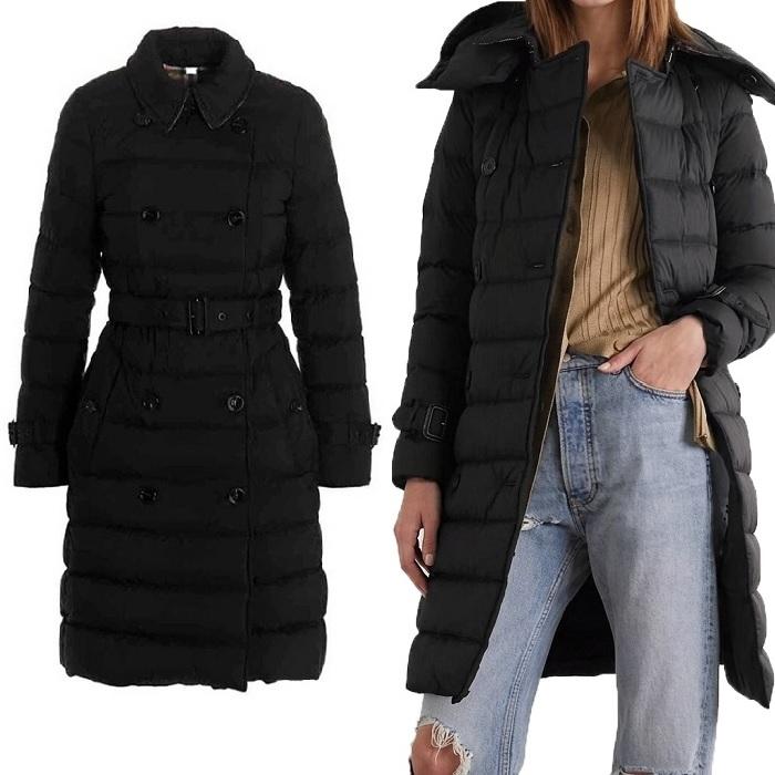 BURBERRY ASHWICK Hooded Down Puffer Coat Women’s