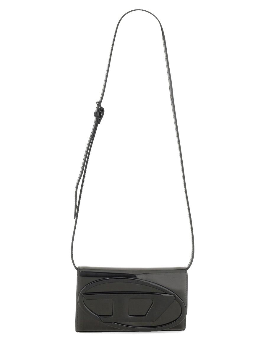 DIESEL Black Crossbody Bag Leather FW24