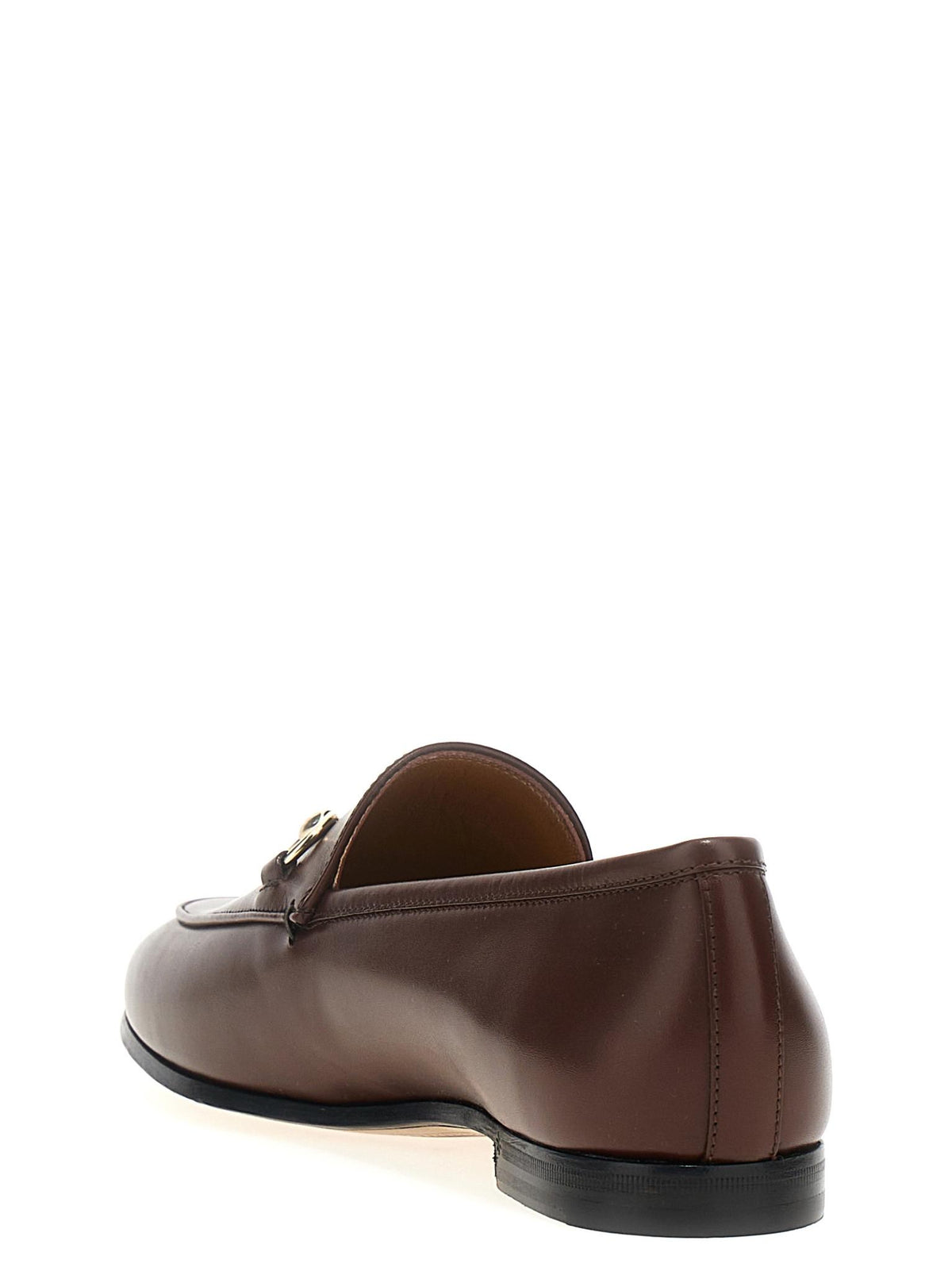 GUCCI Brown Leather Loafers