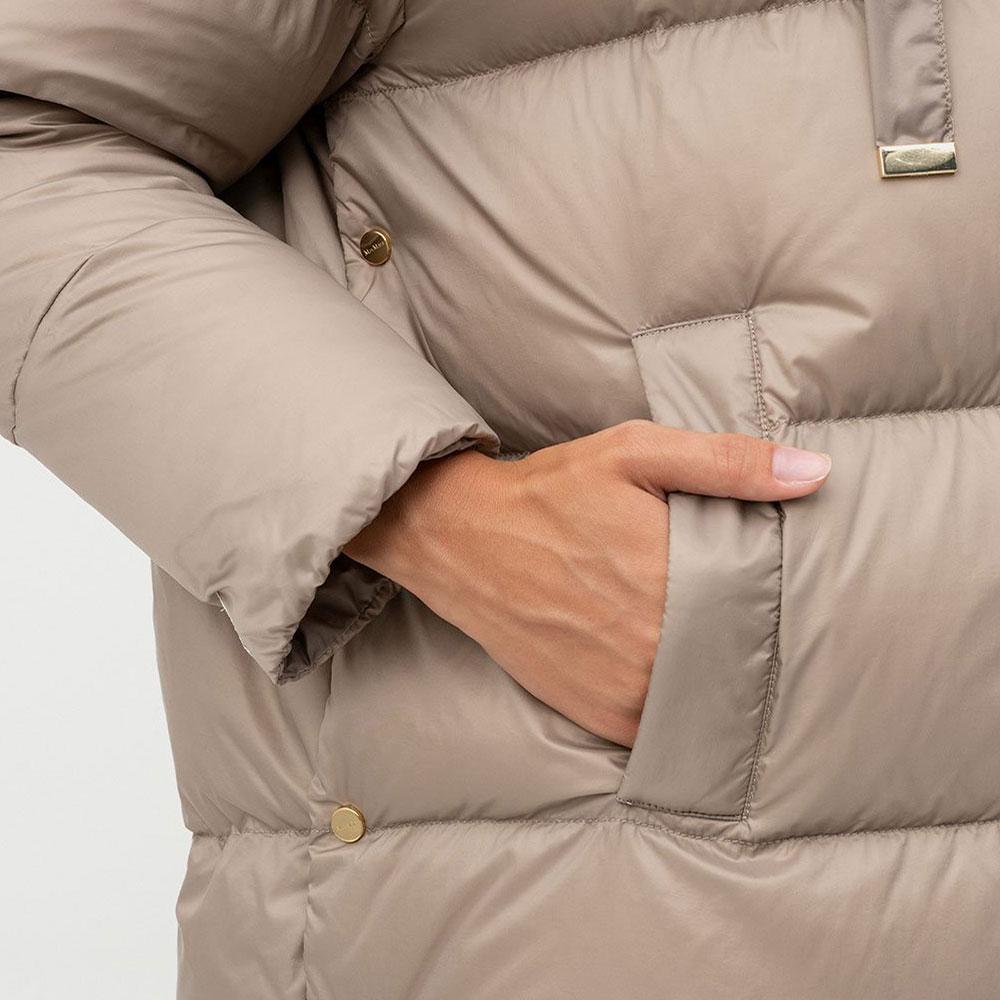 Max Mara Water-Repellent Cream Down Puffer Jacket