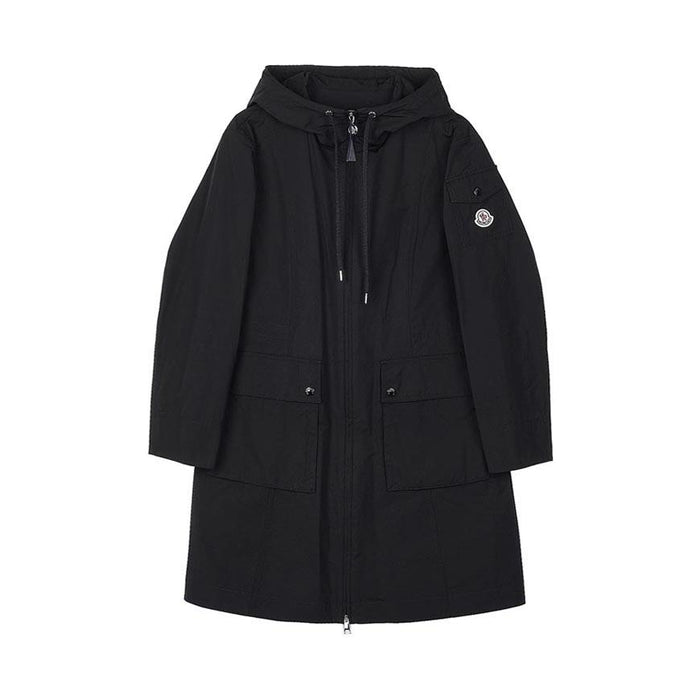 Moncler Women’s Laerte Hooded Parka Jacket Black