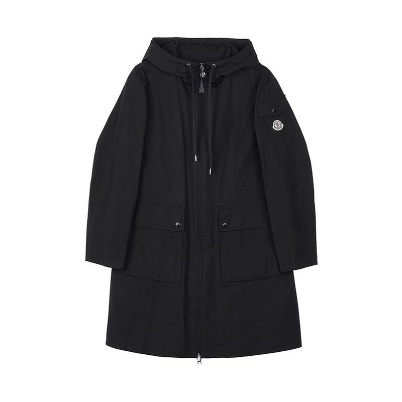 Moncler Women’s Laerte Hooded Parka Jacket Black