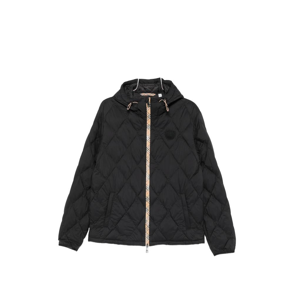 BURBERRY Black Hescott Casual Jacket for Men
