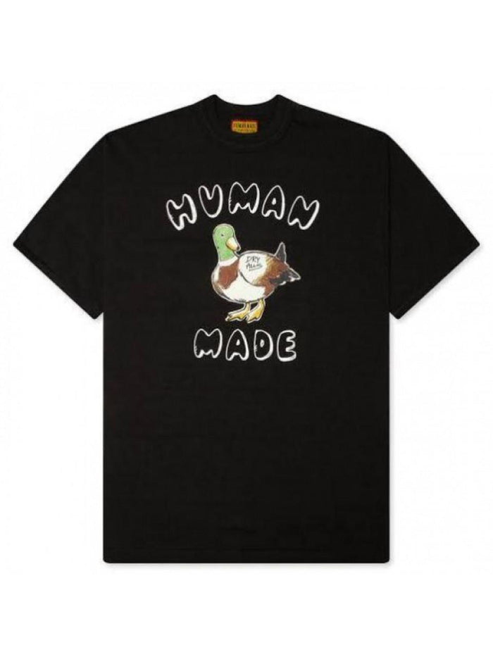 Humanmade Graphic T-Shirt Black Men’s Top HM31TE022