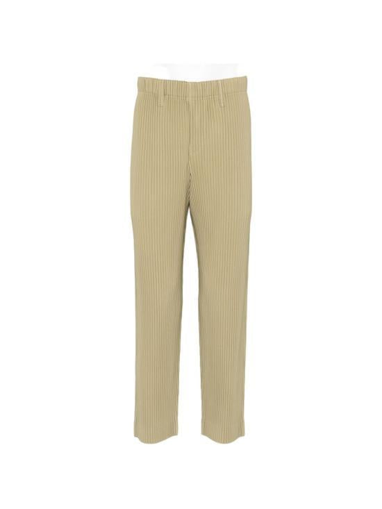 Issey Miyake Homme Plissé Straight Pants for HP66JF15368 CT ROCK GREEN GRAY DOM