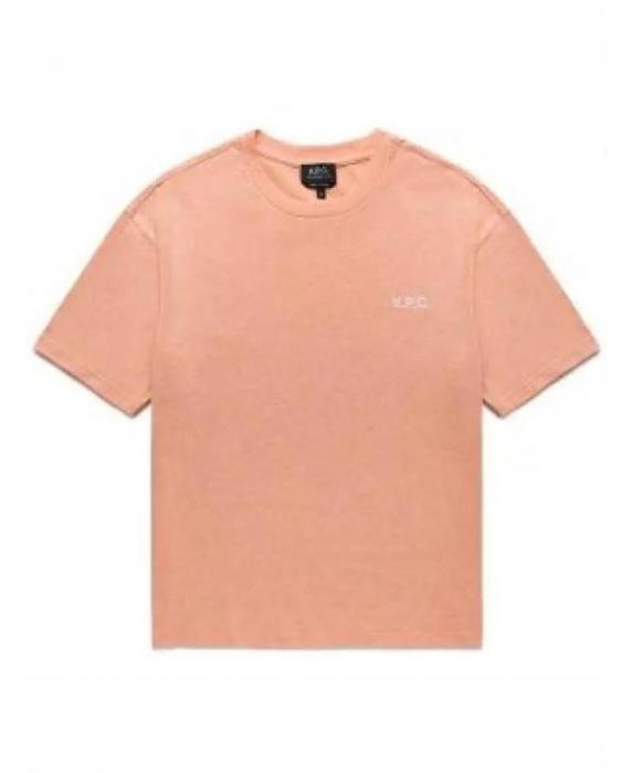 A.P.C. Joachim Short Sleeve T-Shirt Navy Cotton Men H26383