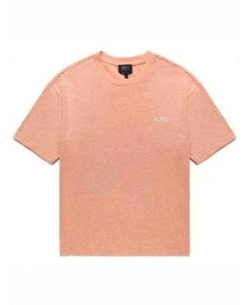 A.P.C. Joachim Short Sleeve T-Shirt Navy Cotton Men H26383
