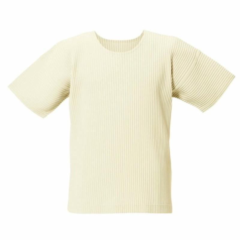 Issey Miyake Homme Plissé Pleated Short Sleeve T-Shirt JK147