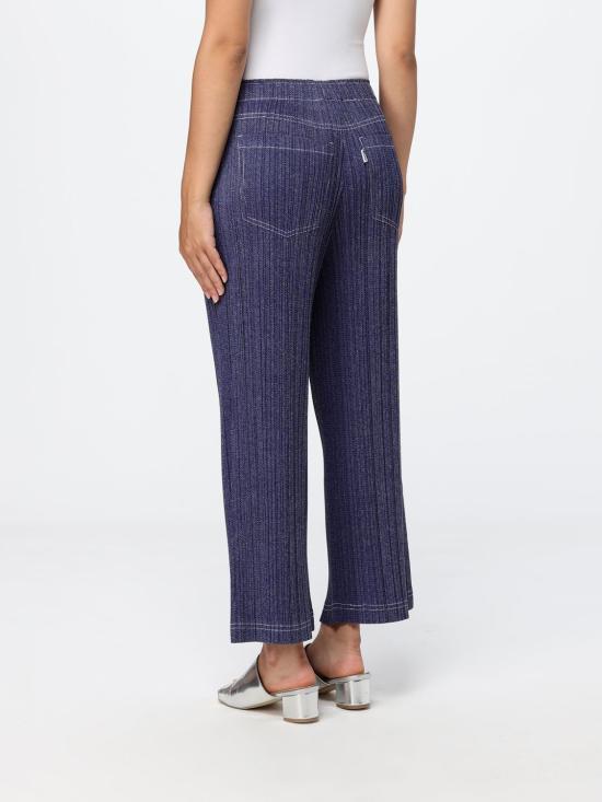 PLEATS PLEASE Blue Denim Pants