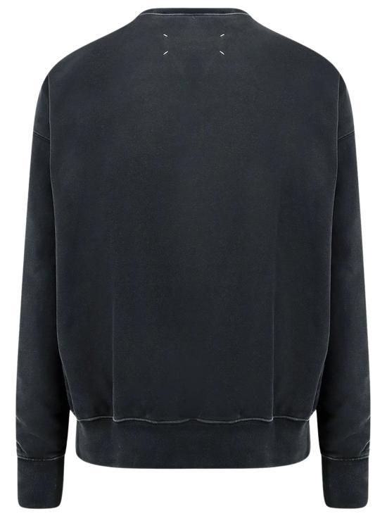 Maison Margiela Long Sleeve Sweatshirt Black Cotton Men’s T S67GU0039 S25520 859
