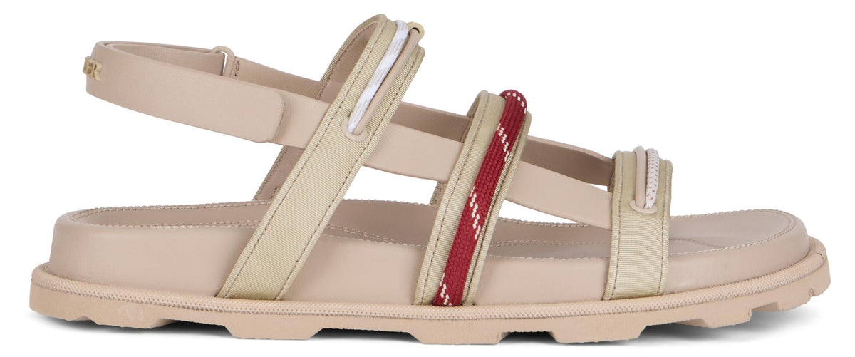 Moncler Leather Slide Sandals Women’s Black