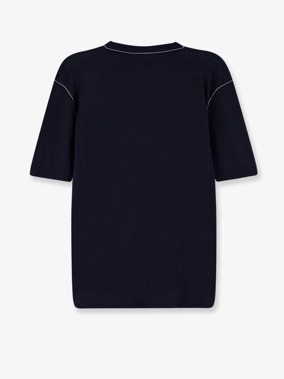 GUCCI Navy Knit T-Shirt for Men