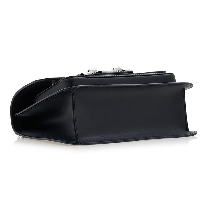 Michael Kors Heather Small Shoulder Bag Black Leather