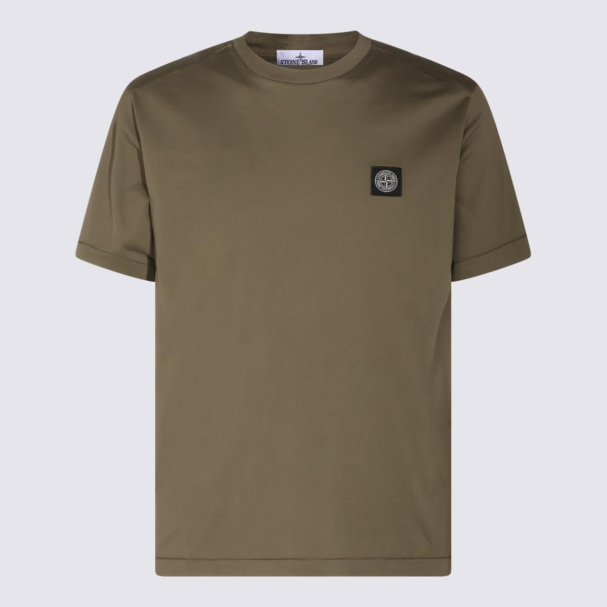 STONE ISLAND Short Sleeve T-Shirt FW26 Black Men's Top