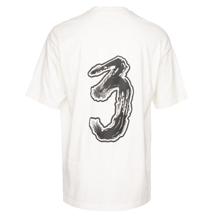 Y-3 Logo GFX Short Sleeve T-Shirt White Men’s
