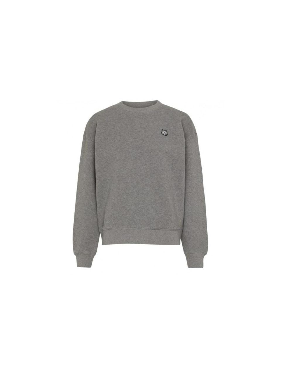 Maison Kitsune Bold Fox Head Patch Comfort Sweatshirt MW00315 KM0307 H131