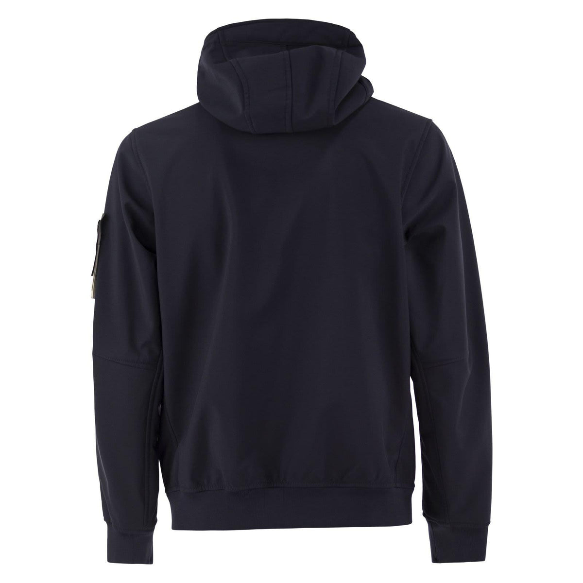 STONE ISLAND Black Nylon Bomber Jacket for Men