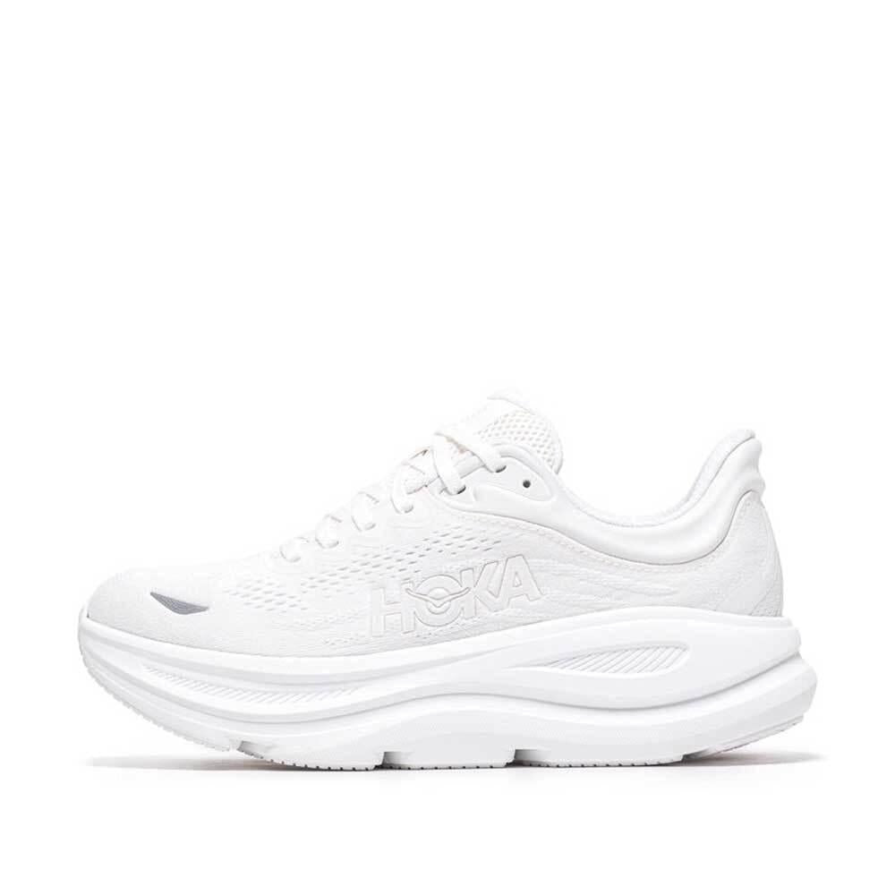 HOKA Bondi 9 Women’s Running Shoes Low-Top Sneakers White 1162012 WWH
