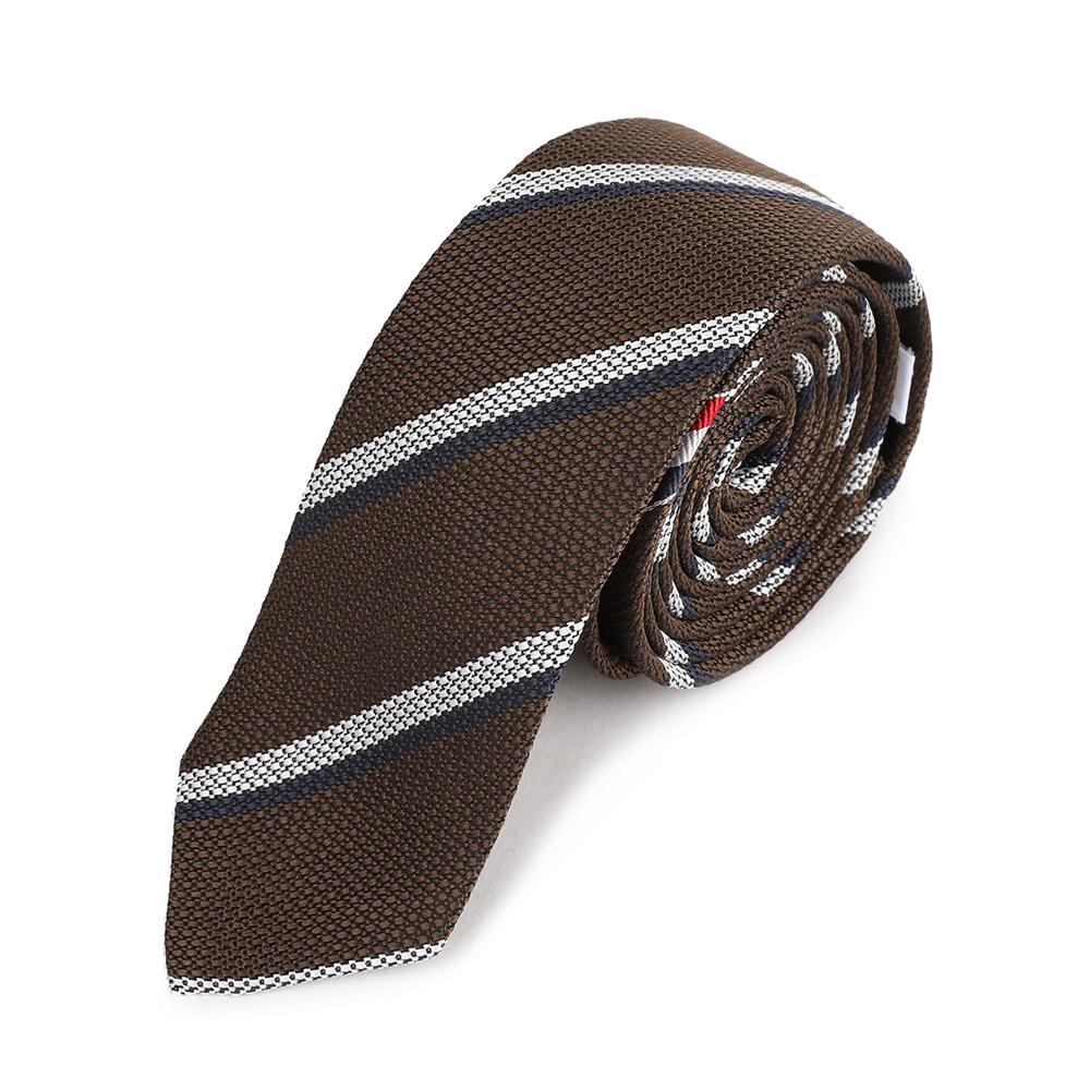THOM BROWNE Shadow Stripe Pique Weave Tie MNL001A F0990