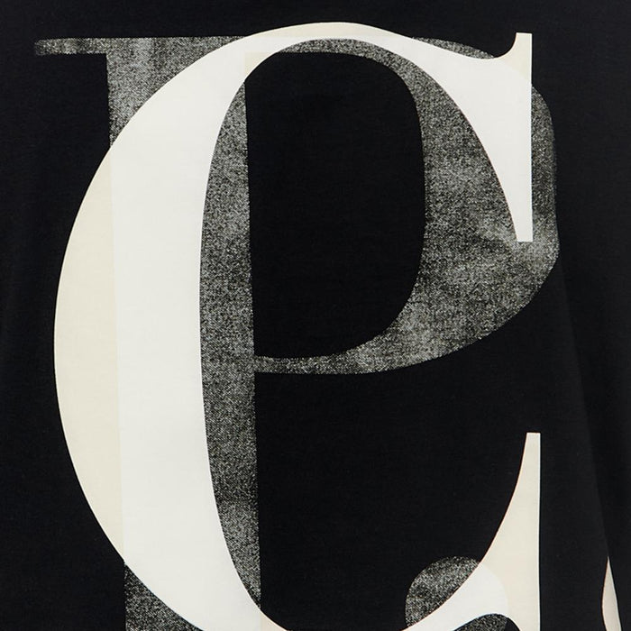 CP Company Black Back Logo Print T-Shirt