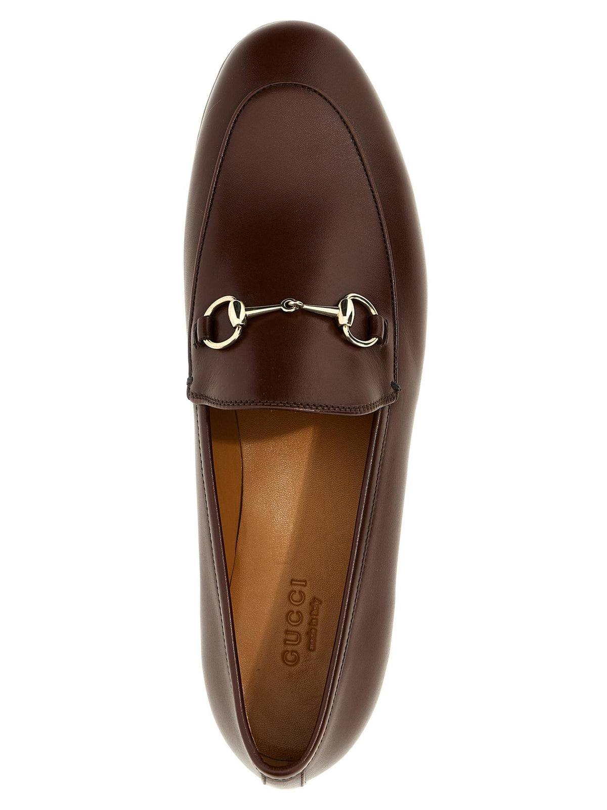 GUCCI Brown Leather Loafers