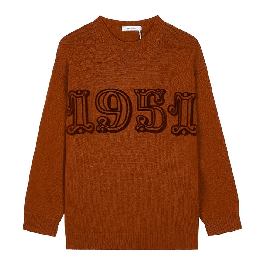 Max Mara Women's Wool Cashmere Crewneck Sweater BARD 017 1